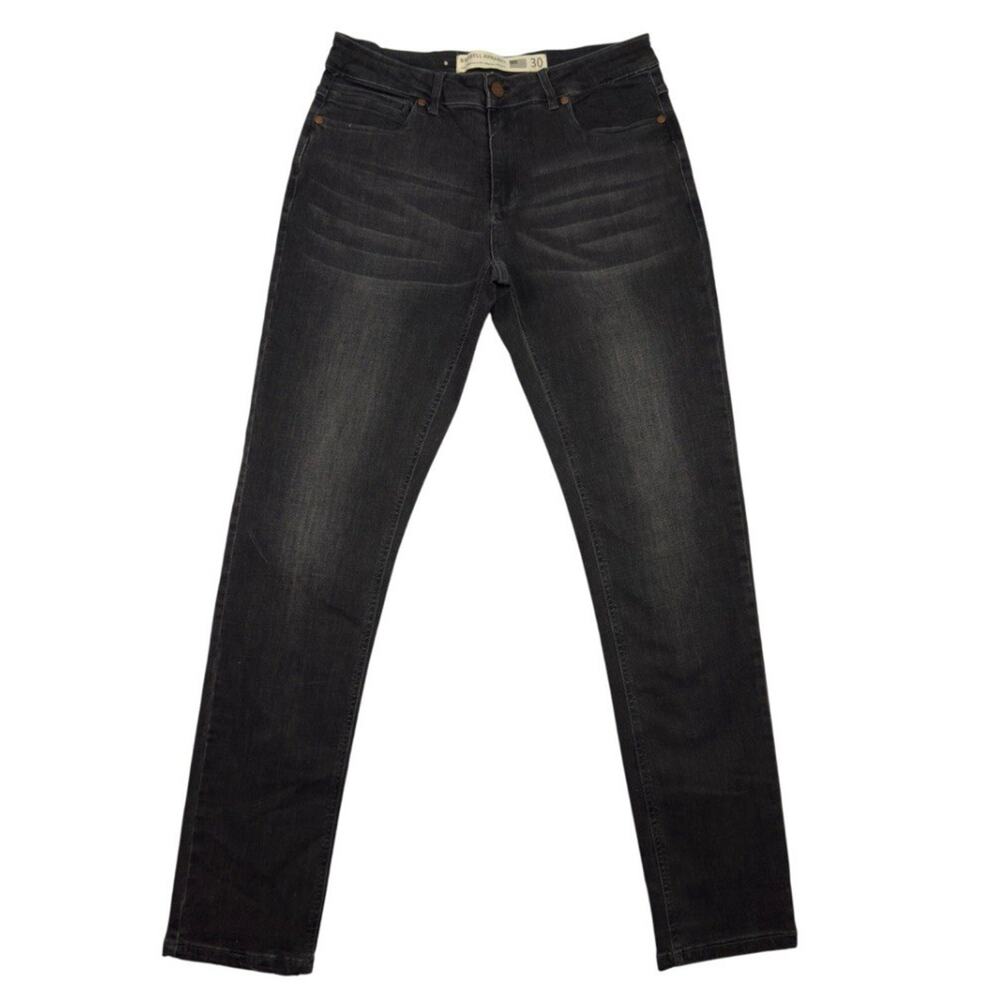 Barbell Apparel Jeans Mens 30 Black Athletic Fit Stretch Denim Pants
